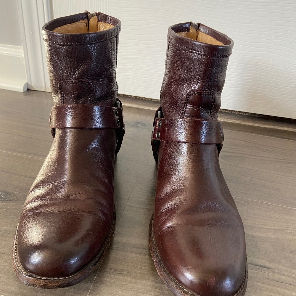 Frye Short Philip Harness Boots